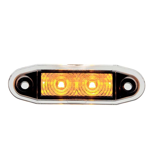 [260704500A] (ORANJE) (EASY-FIT) Boreman Easy-Fit LED positielicht  12-24V