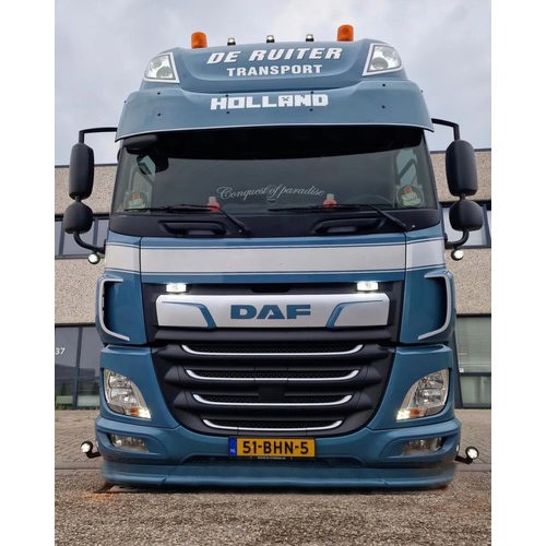 [1501020601] Polyester Bumper Spoiler for DAF CF EURO 6