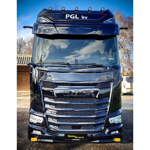 [2DFOSNGDTLG] Bumper Spoiler for DAF NGD XF/XG/XG+ | Type 1 | 2x Yellow Talmu