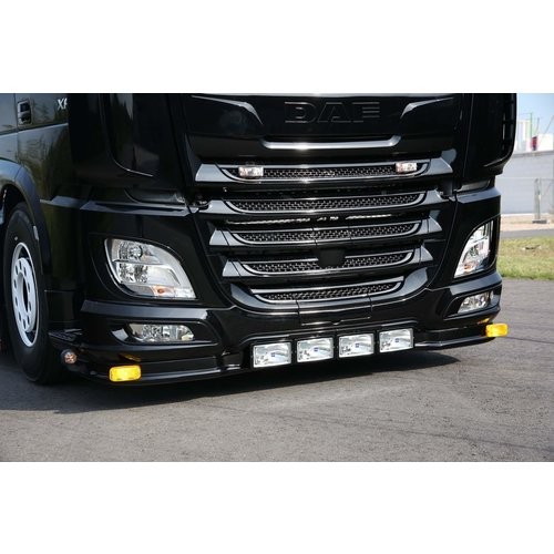 [2DFXF06OSTLG] Bumperspoiler voor DAF XF106 | Type 1 | 2x Gele Talmu