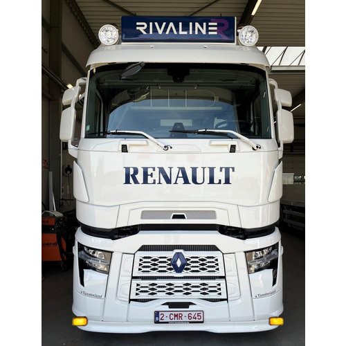 [2RNTSXXOSTLG] Bumperspoiler voor Renault T-Serie | Type 1 | 2x Gele Talmu