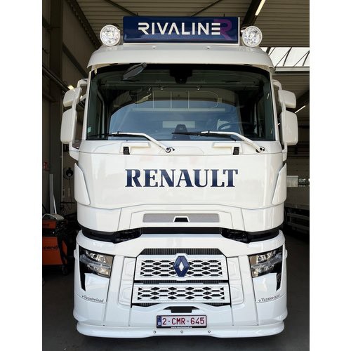 [2RTTEXXOS3L] Bumper Spoiler for Renault T Series | Type 1 | 3 Round Lightholes