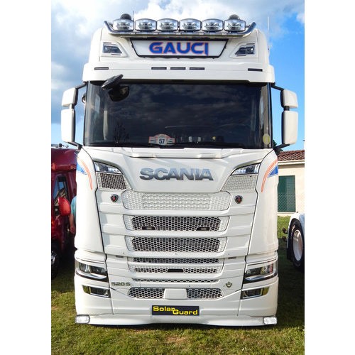 [2SCNGOSXSTLWT2] Bumperspoiler voor Scania NextGen met Lage Bumper | Type 2 | 2x Witte Talmu