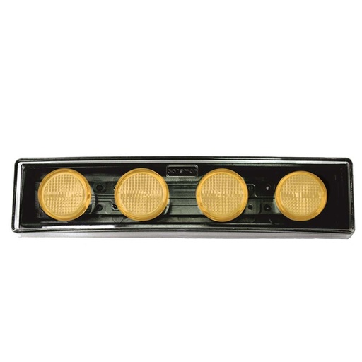 [26060323] Boreman Sunvisor Light for Scania 4 & R Series | Amber