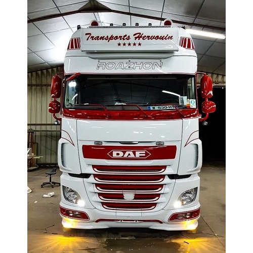 [7DFXF56ZKT1] Zonneklep voor DAF XF106 | Type 1