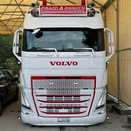 [1508000020] (NO CAM) Volvo FH4/FH4B Polyester verlengde zonneklep