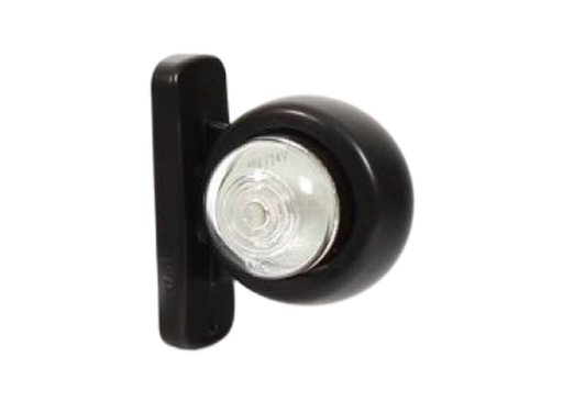 [2607800191] Eyeball LED Position Light | Red + White | Rubber foot