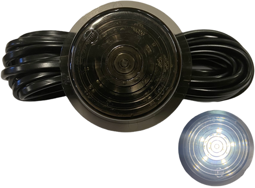 [71230797B] Gylle Side Marker 6-LED Xenon White | Black-Line