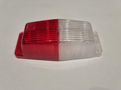 [2607016210] Lens tbv Dubbelbrander helder/rood