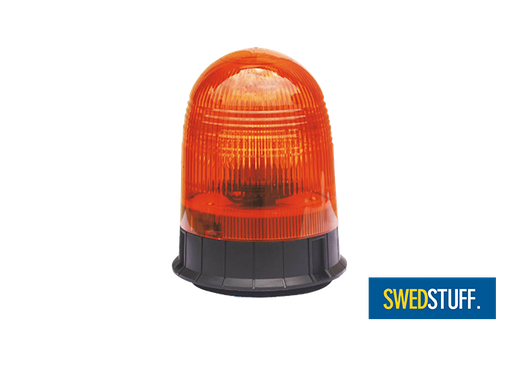 [2607808091] Swedstuff ZWAAILICHT HALOGEEN ORANJE, 3 PUNTSMONTAGE