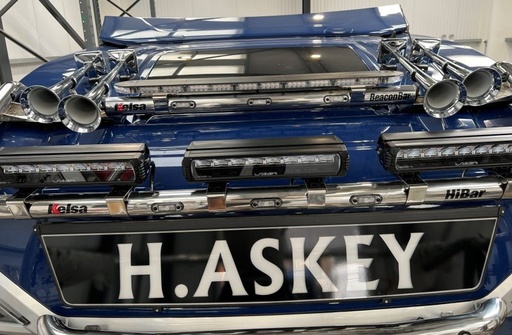 [DTA20] Aluminum BeaconBar for DAF XF/XG/XG+