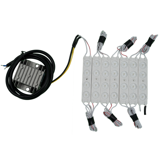 [2607-LED130C] (130C) LED'S + POWER UNIT 12/24V TBV 130CM CLASSIC LICHTBAK