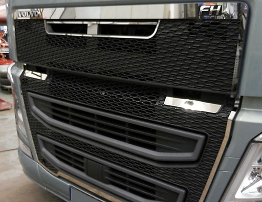 [1108VO1.20] Stainless Steel Grille Contour for Volvo FH4 (Outlines)