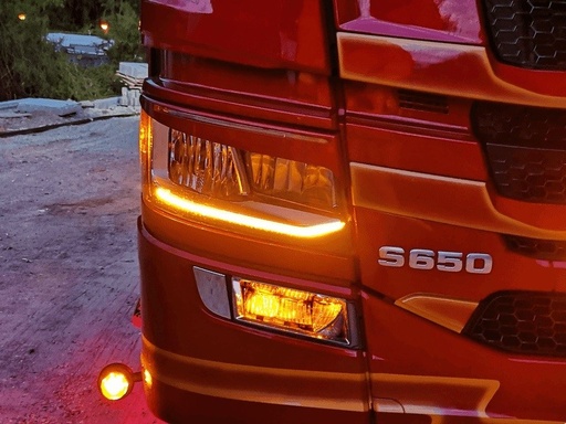 [2606240911] DUO LED positielicht + strobe tbv mistlamp Scania R&S NextGen tot 2023