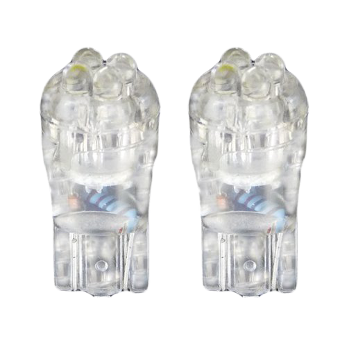 [201194424VW] SET (2) WEDGE LED LAMPEN VOOR STADSLICHT (wit)