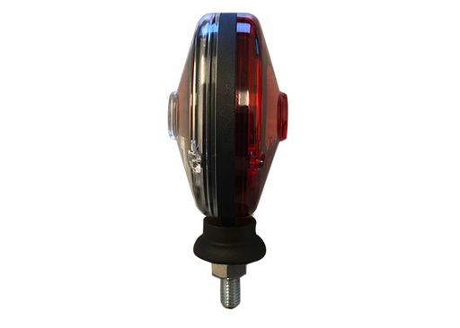 [26073403-RW] Spaanse lamp/Pablo rood/wit - Nedking