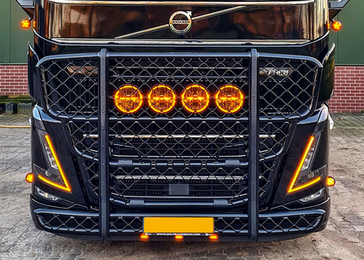 [2608240800] DRL LED Units for Volvo FH4B - Amber