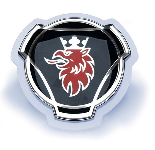 [2606240873W] Scania LED embleem Wit