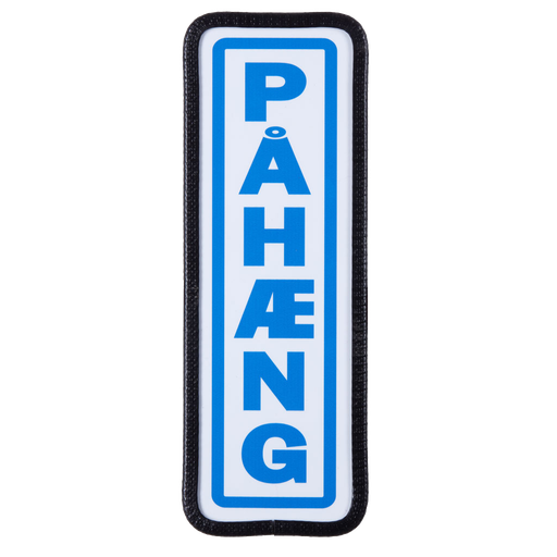 [500303] (Blauw) Pahaeng schildje met bevestiging