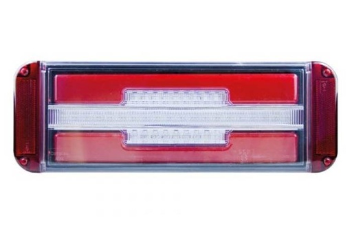 [2607800952] 3-kamer LED achterlicht  RECHTS 12/24V
