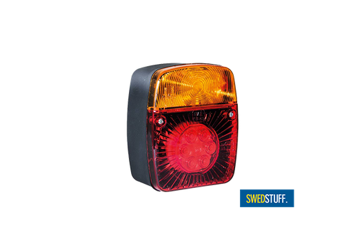 [2607808815] Swedstuff 3-KAMER ACHTERLICHT VIERKANT HYBRIDE