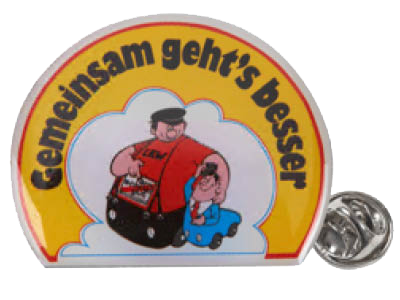 [501019] GEMEINSAM GEHT'S BESSER PIN